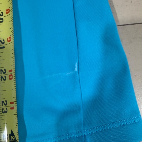 Women's Blue Under Armour half zip long sleeve shirt LARGE - Picture 4 of 10